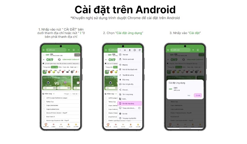 Hướng Dẫn Tải App OK9 Về Điện Thoại Chi Tiết 3 Tải app cho Andoid